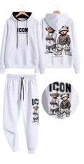 Chandal Osito ICON2 - Blanco y Negro