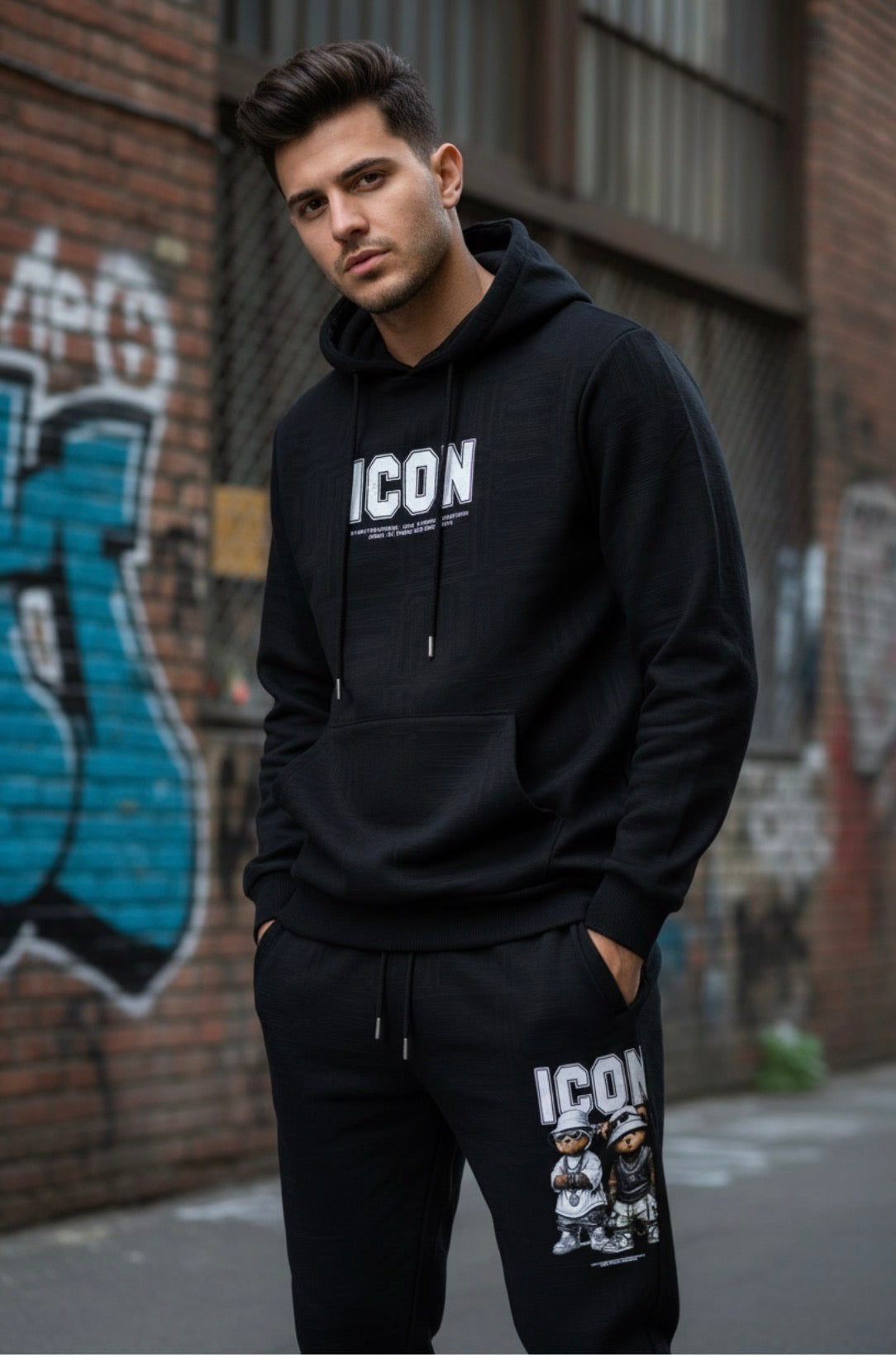 Chandal Osito ICON2 - Negro