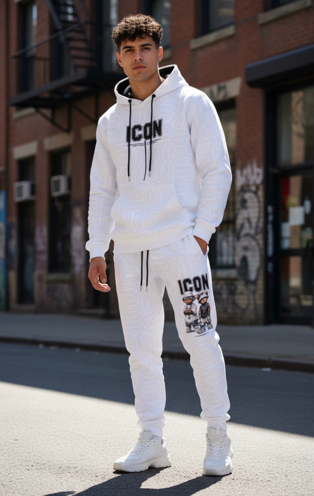 Chandal Osito ICON2 - Blanco