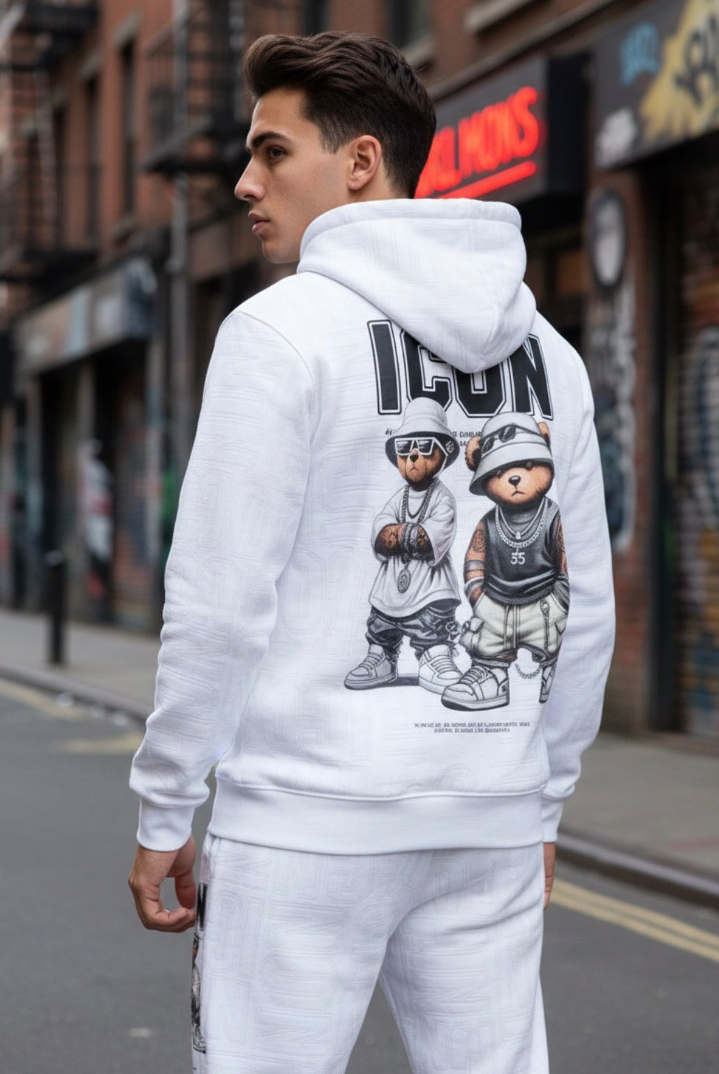 Chandal Osito ICON2 - Blanco